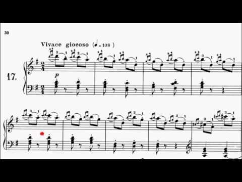 Con Brio Exam (CBE) Grade 4 Czerny Op.849 No.17 Sheet Music