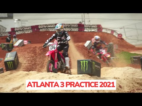 Supercross 2021 Atlanta 3 // Practice RAW