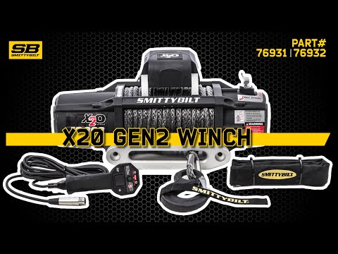 Smittybilt | Gen2 X2O Waterproof Winch