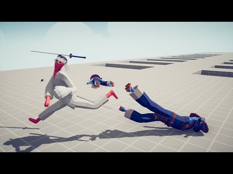 KICKBOXER vs 5 UNITS ( NEW FACTION ) - TABS - Totally Accurate Battle Simulator
