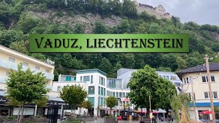 One of Europe's smallest countries - The beautiful Liechtenstein (Vaduz city)