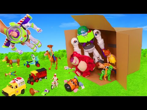 Box filled with Toy Story Collection for Kids