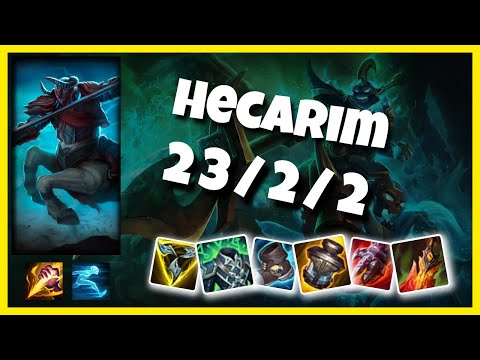 Hecarim vs Elise BR Challenger JUNGLE (23/2/2) - v11.2