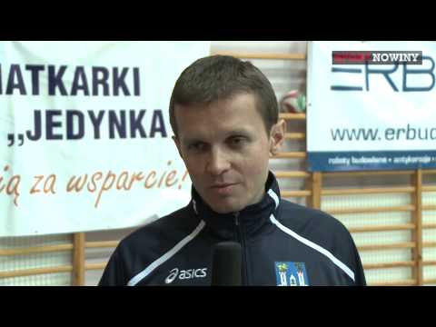 Trener Częstochowianki o meczu z UKS Jedynką Erbud Rybnik [12.01.2015]