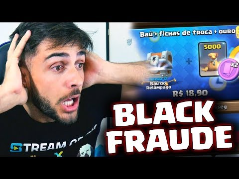 DESAFIO DA BLACK FRAUDE DO CLASH ROYALE