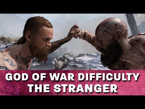 Give Me God of War Hardest Difficulty Boss Fight - The Stranger