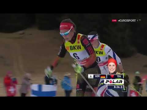 2015/16 fondo 15 km tc mass start donne Lenzerheide (Tour de Ski) - Johaug, Oestberg, Weng