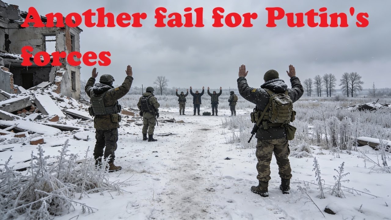 TRAPPED IN KUPYANSK! DOZENS OF RUSSIAN SOLDIERS ARE SURRENDERING TO UKRAINIAN ARMY IN THE LOST CITY