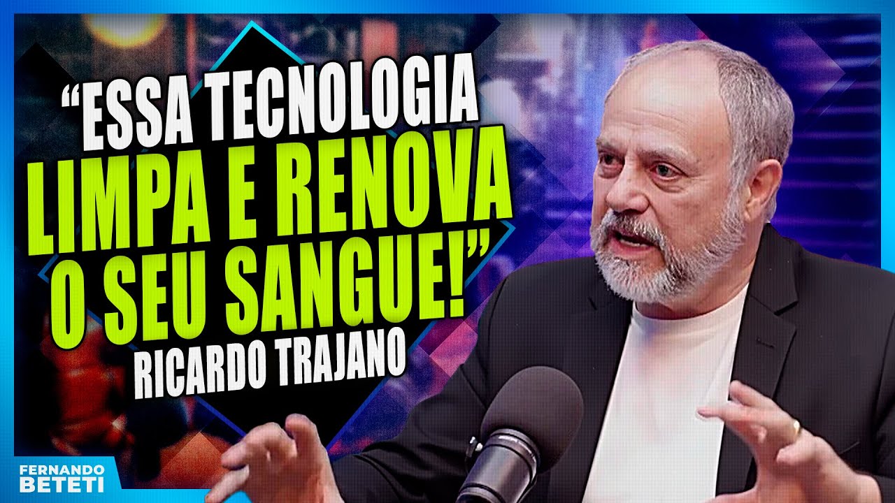 A tecnologia que desinflama o sangue e devolve a vida às células | DR. RICARDO TRAJANO