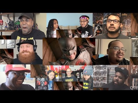 FLASHPOINT BATMAN vs KILLMONGER - Super Power Beat Down Reactions Mashup