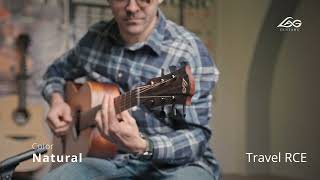 Video thumbnail for Electro Acoustic Guitar LAG Travel RCE by MusicMaxEu