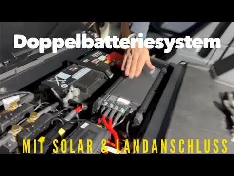ABNTR4x4 is being rebuilt: Dual battery system with solar and shore power connection for travel c...
