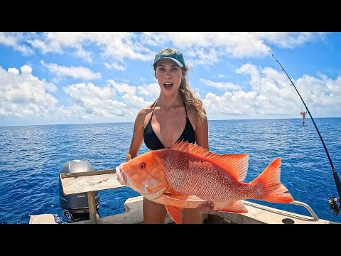 solo boat day + camping catch and cook!! 🐟 