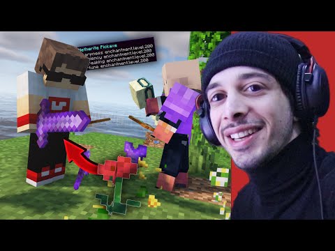Minecraft, But Flowers Drop OP Items...