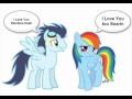 I Love You Rainbow Dash, I Love You Too Soarin ...