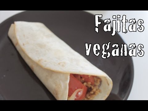 Fajitas veganas y sazonador casero