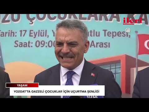 Gazzeli çocuklar için uçurtma şenliği: Yüzlerce uçurtma gökyüzüne bırakıldı | İleri Gazetesi