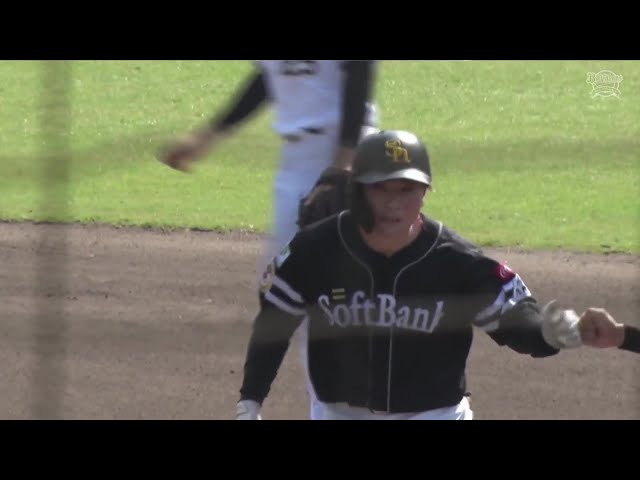 【ファーム】チーム2桁得点!! ホークス・大泉周也 バットを折りながらライトへのタイムリーヒット!! 2025年5月31日 オリックス・バファローズ 対 福岡ソフトバンクホークス