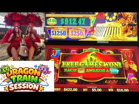 DRAGON TRAIN SESSION@PokiesDownUnder #casino #slot
