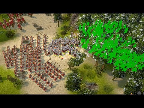 Praetorians HD Remastered - BARBARIANS Gameplay