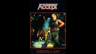 Accept &quot;Flash rockin&#39; man&quot; live