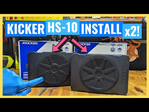 Get the Ultimate Bass Experience with Kicker HS10 Hideaway Underseat Subwoofer: Review and Demo