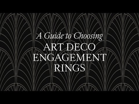 A Guide To Choosing Vintage & Antique Art Deco Engagement Rings - 1stdibs