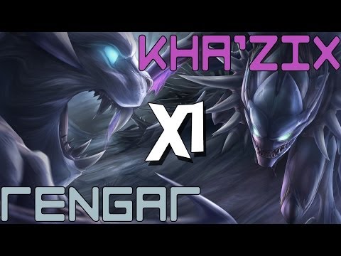 X1 LENDARIO -  Rengar vs Kha'Zix