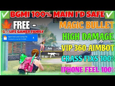 TitalBGMI AIMBOT CONFIG 3.3  BGMI NO RECOIL CONFIG 3.3  BGMI HIGH DAMAGE CONFIG || BGMI CONFIG FILE