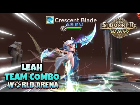 Leah Team Combo in World Arena Ep. 3 - Summoners War