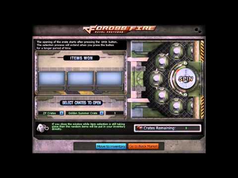 Crossfire NA Balck Market Win M200 Cheytac Ult  Gold Bonus Crates