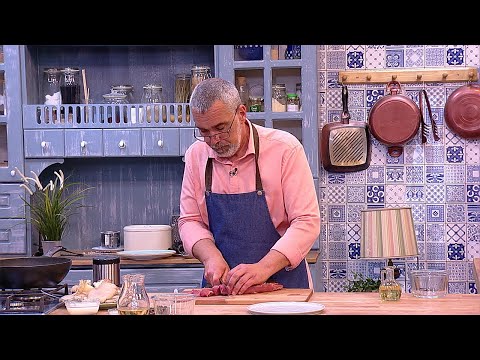 Domaćinske Priče: Svinjski file sa pečurkama u belom vinu - 14.05.2021.