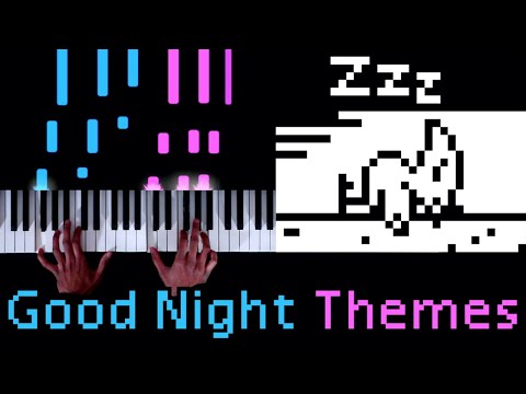 15 Final Fantasy "Good Night" Themes on Piano Video