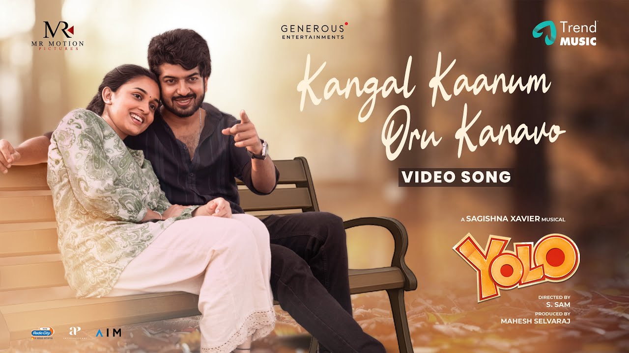 Kangal Kaanum Oru Kanavo Song Lyrics | Yolo Tamil