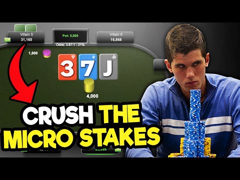 How To EXPLOIT Micro Stakes Poker Players With Alex Fitzgerald!
