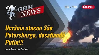 Ucrânia atacou São Petersburgo, desafiando Putin!!!