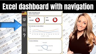 Dashboard with links to tabs. - Excel Xpert tutorial video