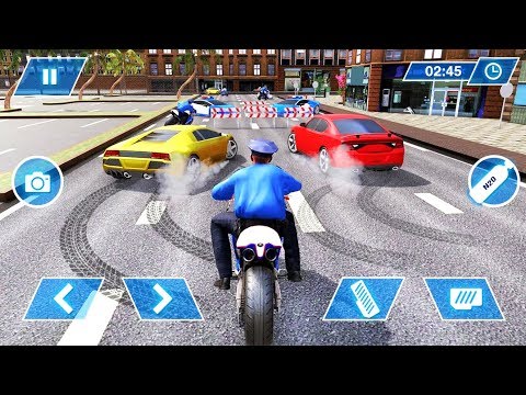 US Police Bike Chase 2019 - Driving Simulator - Android Gameplay FHD