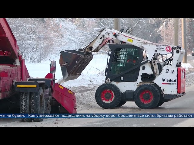 На дорогах Ангарска появилась соль