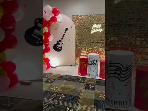 Ideas y decoración para la fiesta de Rockstar