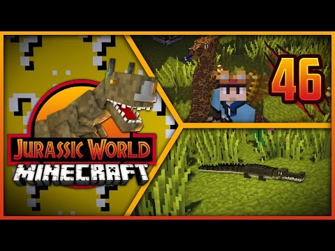 Minecraft Jurassic World - Episode 46 - BABY SNAKES & BABY SARCOSUCHUS