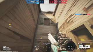 【R6S】PS4　PCランクに殴り込み
