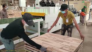 CHUYỀN SƠN UV WOODMASTER, CÔNG ĐOẠN CÁN SƠN MÀU VÀ SẤY UV