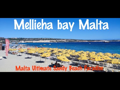 🇲🇹 Mellieha Bay Malta: The Ultimate Sandy Beach Experience in Malta