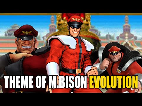 Evolution of M.Bison (Dictator) Theme from Street Fighter 2 | 1991 - 2024