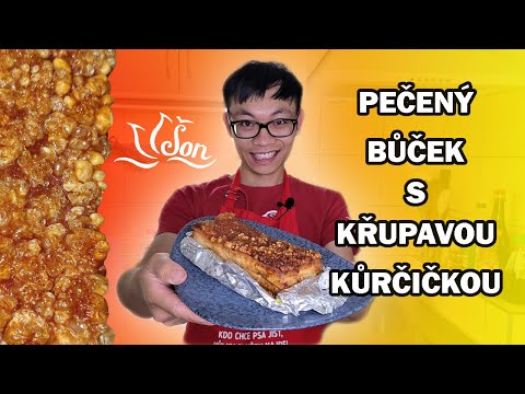 Pečený bůček s křupavou kurčičkou