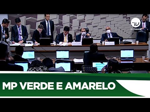Comissão aprova MP do Contrato Verde Amarelo - 17/03/20
