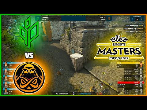 WTF, slaxz?! | Sprout vs ENCE | Elisa Masters Espoo 2022 (LAN) - HiGHLiGHTS | CSGO
