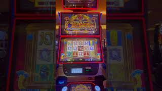 15 FREE GAMES Cleopatra! #casino #slot #freegames #wild