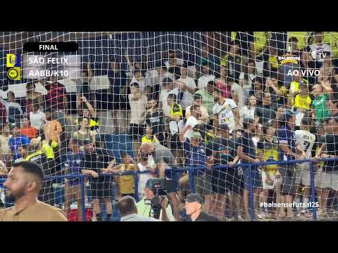SÃO FÉLIX X AABB/K10 - AO VIVO COM IMAGENS | BALSENSE FUTSAL 2025 - FINAL
